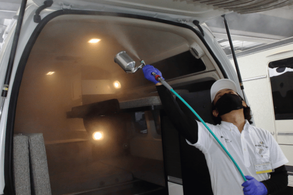 室内制菌コーティング施工