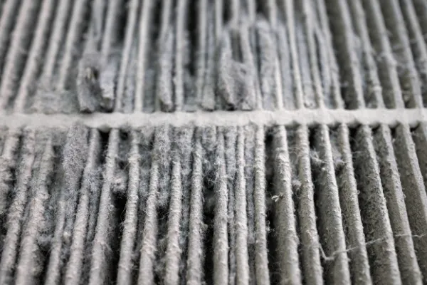 エアフィルター詰まり